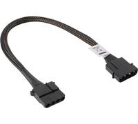 akasa ak-cbpw02-30 noir tressé 4 pins Molex extension 30cm