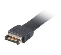 Akasa AK-CBUB37-50BK câble USB USB 3.2 Gen 2 (3.1 Gen 2) 0,5 m USB C Noir