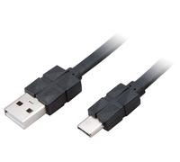 Akasa Ak-cbub43-03bk Câble Usb 0,3 M Usb 2.0 Usb A Usb C Noir