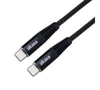 Akasa AK-CBUB54-10BK câble USB 1 m USB C Noir