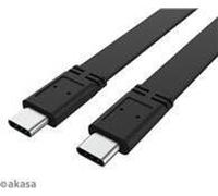 Akasa AK-CBUB60-10BK Câble USB 1 m USB 3.2 Gen 2x2 USB C Noir (AK-CBUB60-10BK)