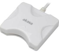 AKASA AK-CR-03WHV2 Lecteur de cartes à puce (eCitizen), blanc