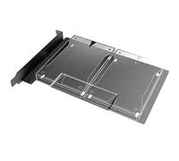 Akasa AK-HDA-10BK Support de Montage pour Disque SSD/HDD 2,5" Noir