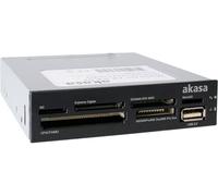 Akasa AK-ICR-07 Lecteur de carte mémoire externe USB 2.0 noir