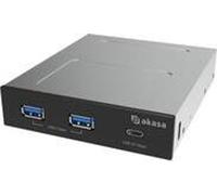 Akasa AK-ICR-36 Panneau USB 3.2 Gen 2 Type C - noir