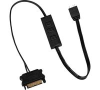 akasa ak-RLC-01 Câble contrôleur ARGB 3 broches accessoire discret noir