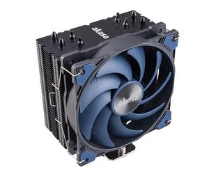 Akasa Alucia H4 Plus Processeur Refroidisseur d'air 12 cm Noir, Bleu 1 pièce(s)