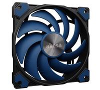 Akasa ALUCIA SC Boitier PC, Processeur Ventilateur 14 cm Noir, Bleu 1 pièce(s)