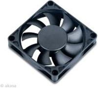 Akasa Black Ventilateur de boîtier 7cm, boîtier d'ordinateur, 70 x 70 x 15 mm