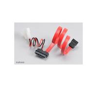 Akasa Câble adaptateur Mini-Sata avec connecteur d'alimentation Molex 4 broches pour lecteur blu-ray Slim