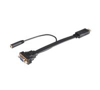 Akasa Câble convertisseur HDMI vers VGA + jack 3,5 mm