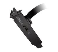 Akasa Compatible Low Profile Pci Bracket Adapter, Usb 3.1 Typ C - Sch