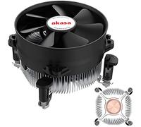 Akasa Copper Core | Système de refroidissement/Ventilateur PWM | TDP 115W | Dissipateur thermique cuivre | 92 mm | Installation facile | Conçu pour Intel LGA775, LGA115x, LGA1200 | AK-959CU