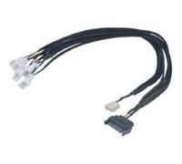 Akasa flexa fp5s 450mm pwm fan splitter cable for 5 fans powered by sata ak-cbfa07-45 G