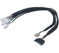 Akasa flexa fp5s 450mm pwm fan splitter cable for 5 fans powered by sata ak-cbfa07-45 G