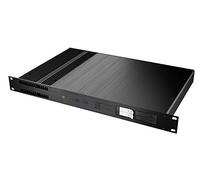 Akasa Galileo TU1 1U Boîtier sans ventilateur montable en rack pour cartes mères Mini-ITX minces Noir