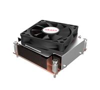 Akasa Intel LGA1700 Processeur Refroidisseur hybride 7 cm Noir, Cuivre, Gris 1 pièce(s)
