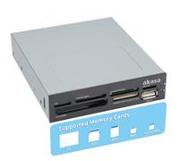 Akasa Internal Media Card Reader 6-port Media Card Reader MicroSD M2 CF