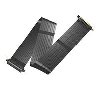 Akasa RISER BLACK XL | Câble d'extension PCIe 3.0 | Câble d'extension PCIe | Blindage EMI | 1000 mm | AK-CBPE01-100B