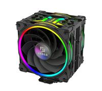 Akasa SOHO Processeur Refroidisseur d'air 12 cm Noir 1 pièce(s)