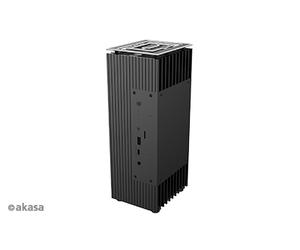 Akasa Turing A50 MKII Facteur de forme ultra petit (USFF) Noir