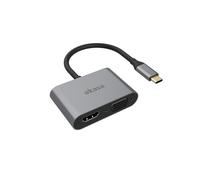 AKASA USB Typ C 2-In-1 Display-Adapter