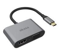 AKASA USB Typ C 2-In-1 Display-Adapter G