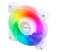 Akasa VEGAS A12 Boitier PC, Processeur Ventilateur 12 cm Blanc 1 pièce(s)
