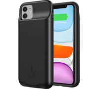 Akashi 2-en-1 4500mAh Coque de batterie pour Apple iPhone 11 - Noir