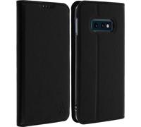 Akashi, Akashi Flip Cover Portefeuille avec fonction support pour Samsung Galaxy S10e, Noir