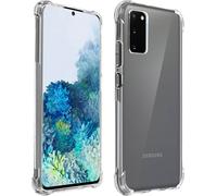 Akashi, Akashi Samsung Galaxy S20 étui pare-chocs en silicone, antichoc, transparent