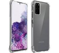 Akashi, Akashi Samsung Galaxy S20 Plus étui bumper en silicone, antichoc, transparent