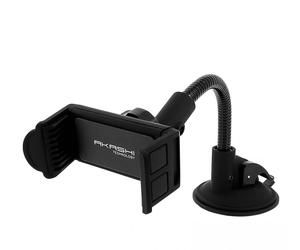 Akashi ALTCARFLEXBLK support Support passif Mobile/smartphone Noir, Argent