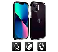 Akashi ALTCIP13STRG coque de protection pour téléphones portables 15,5 cm (6.1 ) Housse Noir, Transparent Apple IPHONE 13