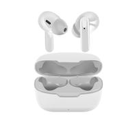 Akashi altearbwh earbuds wireless white bluetooth wireless headphones with battery case.