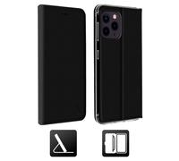 Akashi ALTFIP13PBLK coque de protection pour téléphones portables 15,5 cm (6.1 ) Folio Noir Apple IPHONE 13 PRO