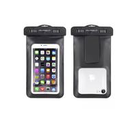 Akashi ALTIPX8DRYBLK coque de protection pour téléphones portables 14,5 cm (5.7 ) Housse Noir, Transparent Universel