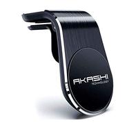 Akashi Support voiture aluminium aimanté pour grille d'aération
