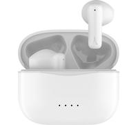 Akashi altwhearb earbuds wireless white bluetooth wireless headphones with battery case.