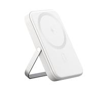 Batterie Externe MagSafe 5000 mAh Support Pliable avec Port USB C 20W Blanc