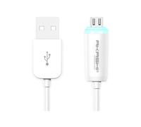 Akashi Câble Micro USB 1m Akashi - Blanc