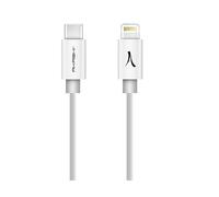 Akashi Câble USB Type C vers Lightning Transfert et charge rapide 1 m Blanc