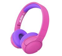 Akashi Casque Bluetooth 5.1 pour Enfant Autonomie 8h Pliable Rose