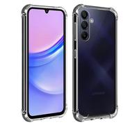 Akashi - Coque de protection pour téléphone portable - anti-chocs, coins renforcés - polyuréthanne thermoplastique (TPU) - transparent - pour Samsung Galaxy A15