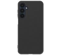 Akashi Coque pour Samsung Galaxy A16 Silicone flexible Toucher gomme Noir