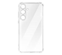 Akashi Coque pour Samsung Galaxy S25 Silicone antichoc Coins renforcés Transparent