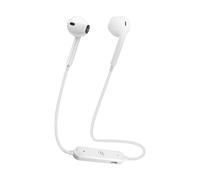 Akashi Écouteurs Bluetooth Intra-auriculaires Audio HD Argent