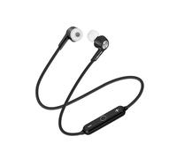 Akashi Écouteurs Bluetooth Intra-auriculaires Audio HD Noir