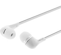 Akashi Ecouteurs intra-auriculaires avec prise jack 3,5 mm, télécommande - Blanc
