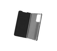 Akashi - Etui à rabat pour téléphone portable - imitation cuir - noir - pour Samsung Galaxy A72